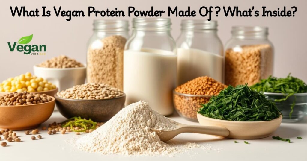 What Is Vegan Protein Powder Made Of