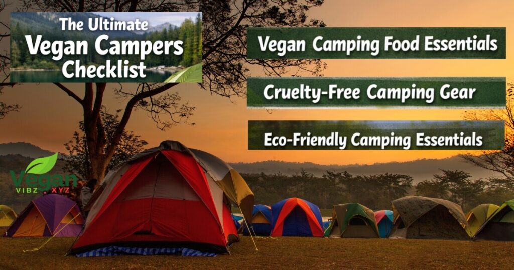 Vegan Campers Checklist